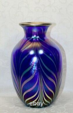 Fenton, Vase, Verre Farvrene, Dave Fetty, Connoisseur Collection 2002