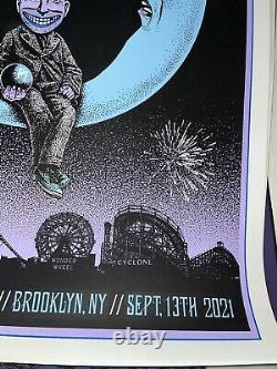 Foo Figurants Poster Coney Island Brooklyn Ny 2021 Dave Grohl Lmtd Xx/200