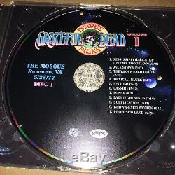 Grateful Dead CD Dave Sélection Tripadvisor Vol 1 25.05.77 Mosquée Richmond Va Rare Unnumbered