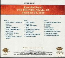 Grateful Dead Dave Choix De Volume 8 Fox Theatre Atlanta Ga 30/11/80 3 Hdcd