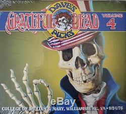 Grateful Dead Dave Sélection Tripadvisor Vol 4 Williamsburg, Va 24/09/76 (sealed, Ltd, Poo, 3-cd)