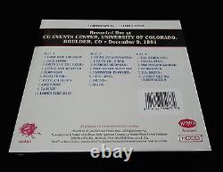 Grateful Dead Dave's Picks 20 CU Université du Colorado Boulder 12/9/1981 3 CD