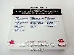 Grateful Dead Dave's Picks 20 Université du Colorado à Boulder 1981 12/9/81 3 CD