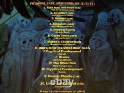 Grateful Dead Dave's Picks 2019 Bonus Disc CD Fillmore East 1/3/1970 DP 30 1-CD
	
	<br/>
 Les choix de Dave du Grateful Dead 2019 Disque bonus CD Fillmore East 1/3/1970 DP 30 1-CD
