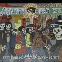Grateful Dead Dave's Picks 22 Bonus Disc 2017 Felt Forum Ny 12/6.7/1971 4 CD