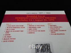 Grateful Dead Dave's Picks 24 Berkeley Community Theatre Bct Ca 8/25/1972 3 CD