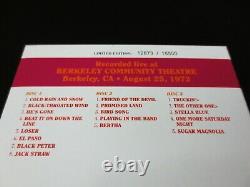 Grateful Dead Dave's Picks 24 Berkeley Community Theatre Ca Bct 8/25/1972 3 CD