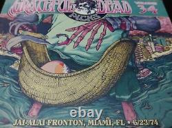 Grateful Dead Dave's Picks 34 Vol Trente-quatre Disque Bonus 2020 Miami 6/23/74 4 CD