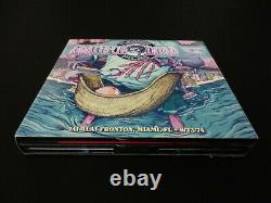 Grateful Dead Dave's Picks 34 Vol Trente-quatre Disque Bonus 2020 Miami 6/23/74 4 CD
