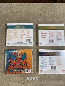 Grateful Dead Dave's Picks Complete Sub 2023 VOL 45 46 47 48 CDs + BONUS SEALED <br/> 	 Les choix de Dave de Grateful Dead Abonnement complet 2023 VOL 45 46 47 48 CDs + BONUS SCÉLÉ