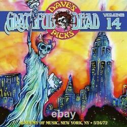 Grateful Dead Dave’s Picks Vol. 14 3/26/72 3-cd + Bonus (4-cd) Scellé