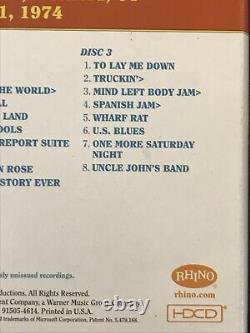 Grateful Dead Dave’s Picks Vol. 2, 3 CD Album, Dillon, Hartford, Ct 7/31/74 Nm