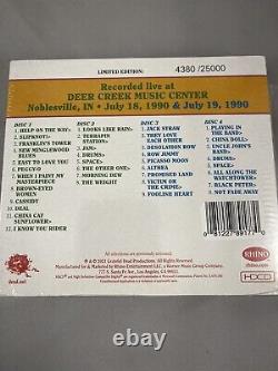 Grateful Dead Dave's Picks Vol. 40 7/18-19/90 Scellé Avec Du Verre À Édition Limitée
