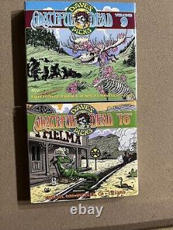 Grateful Dead Dave's Picks Vol 9, 3 CD et Dave's Vol 10, 3 CD Avec disque bonus