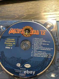 Grateful Dead Dave’s Picks Volume 12 Colgate Univers Hamilton Ny 11/4/77 3 Cds