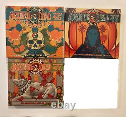 Grateful Dead Dave's Picks Volumes 45 46 47 Scellé avec disque bonus tout neuf