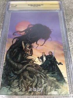 Guerre des étoiles Empire Sombre II 3 CGC SS 9.8 Art de Dave Dorman Édition en feuille d'or 2/1995