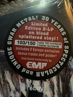 Gwar Battle Maximus Original Vinyl Lp Record Limited Blood 103/150 Dave Brockie