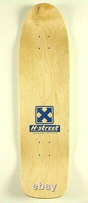 H Street Deck Dave Crabb Edition Limitée Réédition Nos Skateboard 8.75 Deck Nos