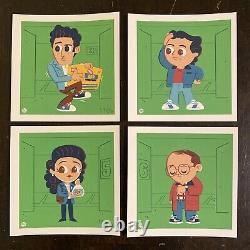 Jerry Seinfeld 37/50 Kramer George Costanza Elaine Art Print Dave Perillo Mondo