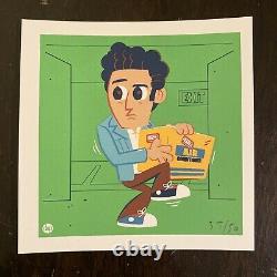 Jerry Seinfeld 37/50 Kramer George Costanza Elaine Art Print Dave Perillo Mondo