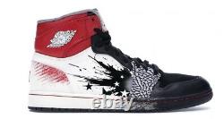 Jordan 1 Retro High X Dave White Wings Of The Future 2012- Taille 10