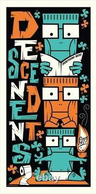 Le Totem Descendents Milo Tiki Limited Edition Screenprint Poster -dave Perillo