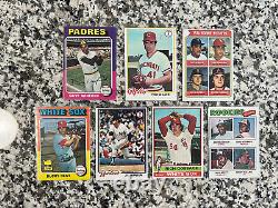 Les Années 1950 Et 1980 Mlb Baseball Cards (27 + 2 Sets) Rookie Cards, Bonds, Griffey