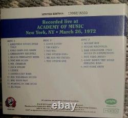 Les choix de Dave Grateful Dead, Volume 14, Édition limitée, Academy of Music NYC 3/26/72