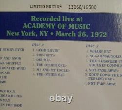 Les choix de Dave Grateful Dead, Volume 14, Édition limitée, Academy of Music NYC 3/26/72
