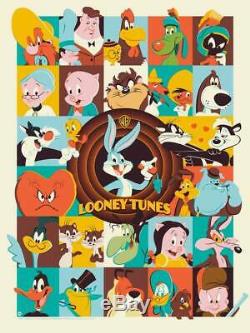 Looney Tunes Dave Perillo Édition Limitée 115 Mint 18x24