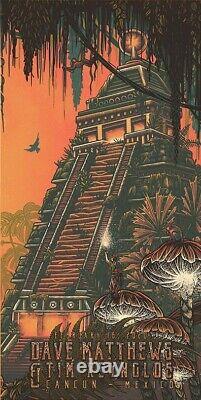 Luke Martin Dave Matthews Tim Reynolds Cancun Mexique N3 Ae Artist Edition Poster