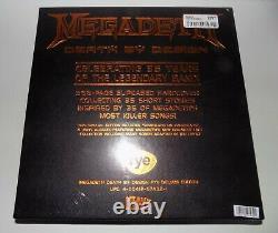 Megadeth New Death By Design 4-lp Coffret Vinyle Fye Dave Mustaine Signature