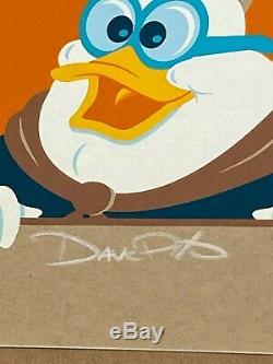 Mondo Artiste Dave Perillo Limited Edition Ducktales Livré Avec Coa