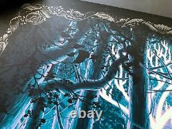 NC Winters Dave Matthews Band East Troy Nocturne Variant Art Print Poster 	  
<br/> <br/> 	 Affiche d'art de la variante Nocturne de NC Winters Dave Matthews Band East Troy