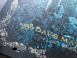 NC Winters Dave Matthews Band East Troy Nocturne Variant Art Print Poster
	<br/><br/>Affiche d'art de la variante Nocturne de NC Winters Dave Matthews Band East Troy