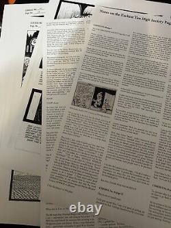 Portfolio d'archives de Cerebus Volume 1-6 Signé/Numéroté Dave Sim Aardvark + Impressions Bonus