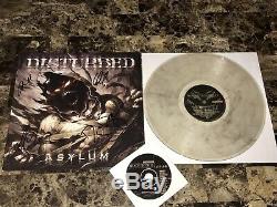 Rare Disturbed Signé Asylum Limited Edition Vinyl Record Dave Draiman Coa + Coa