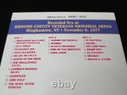 Reconnaissant Dead Dave's Picks 25 Volume Vingt-Cinq Binghamton NY 1977 11/6/77 3 CD