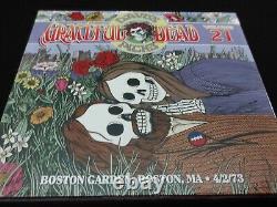 Reconnaissant Mort Des Sélections de Dave 21 Jardin de Boston Massachusetts MA 4/2/73 1973 3 CD