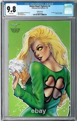 Robyn Hood Vigilante #4 CGC 9.8 (Février 2020, Zenescope) Chatzoudis St Paddy's E&F	<br/><br/>
(Note: 'St Paddy's E&F' is not translated as it seems to be a specific reference or title)