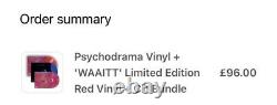Santan Dave Psychodrama Vinyl +'waaitt' Edition Limitée Vinyl Rouge + CD Bundle
