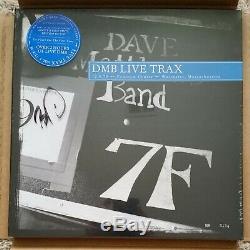 Signé Dave Matthews Band En Direct Trax Vol 1 Rsd Dmb Volume 1 Blue Vinyl Sock Boyd