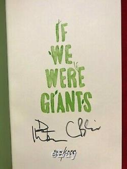 Signé Dave Matthews If We Were Giants Limited Edition Numéroté Livre À La Main