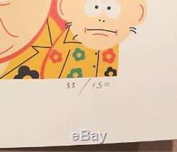South Park Dave Perillo Limited Edition Bottleneck Galley Hand Print Numéroté