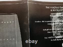 Tarot Vertigo inutilisé de 1995 avec affiche promotionnelle DEATH, 1ère édition reliée et cartes par MCKEAN