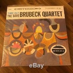 The Time Quartet Dave Brubeck Out 4 × 200g 45 RPM Classique Quiex Sv-p Limitée Ed