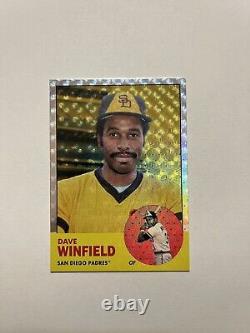 Topps Archives Dave Winfield Foilfractor 1/1 Superfractor San Diego Padres de 2022