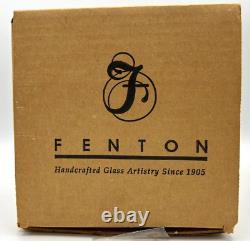 Vase Mosaïque signé Fenton par Dave Fetty 5456 1N Édition Limitée 2006 #3 de 1250