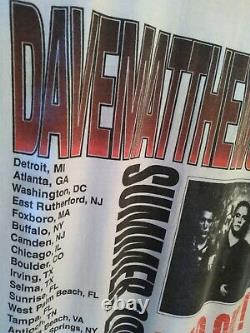 Vintage Dave Matthews Band 2001 Everyday Tour Sold Out Shirt XL Euc